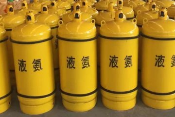 Ammonia: Liquid or Gas inside Steel Cylinders