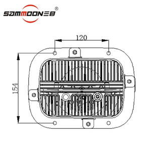 ECE 7 Inch LED Truck combination Light working light