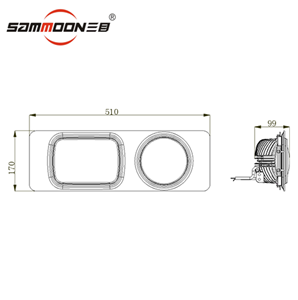Lampu DRL Lampu Depan Led Kombinasi