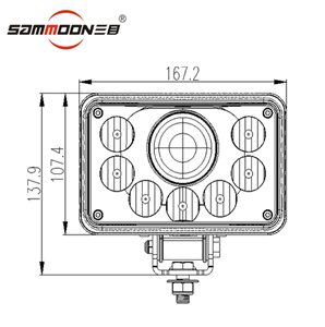 Lampu Depan Gabungan ECE 5 inci