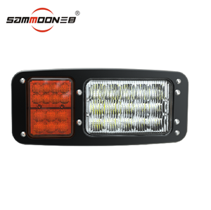 ECE Dump-truck Combination Lamp In Amber White Color