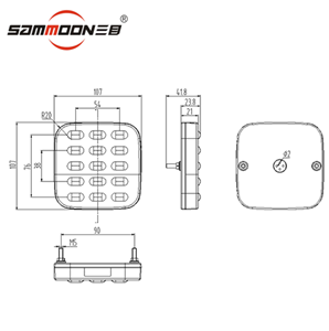 Waterproof Combination Rear Light