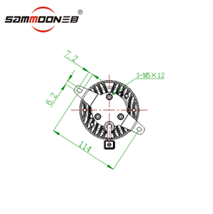 ECE 4Inch Flush Mount LED Headlight Easy Installation