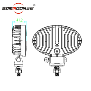 6 Inch Excavator led work light