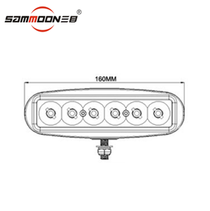 ECE 6 Inch LED Work Light Bar
