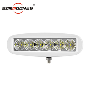 ECE 6 Inch LED Work Light Bar White Color Frame