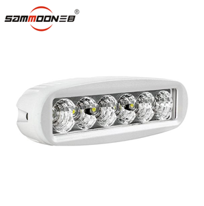 ECE 6 Inch LED Work Light Bar White Color Frame