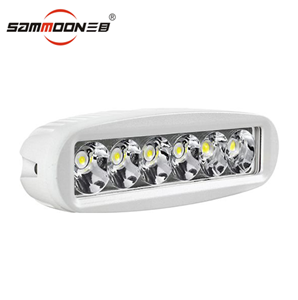 ECE 6 Inch LED Work Light Bar White Color Frame