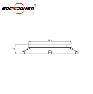 4Inch Led side Light for Dynamic Truck
