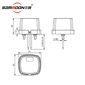Waterproof Emergency Truck Light