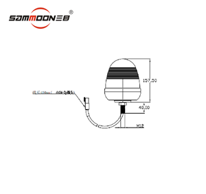ECE Rotating Beacon Mini Led Warning Light