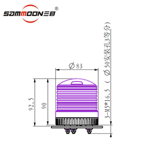 ECE LED Flashing Beacon warning Light