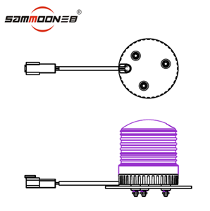 ECE LED Flashing Beacon warning Light
