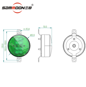 Led Truck Trailer Led Zijmarkering