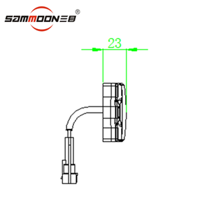 2.5 Inch LED Side Marker Lamp