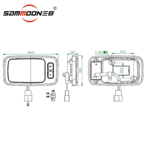 ECE Vehicle Interior LED Read Light