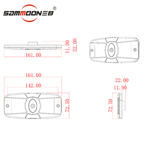 ECE LED Interior Read Light