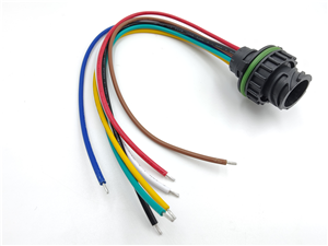 7Pin cable assembly components of automotive lighting connector
