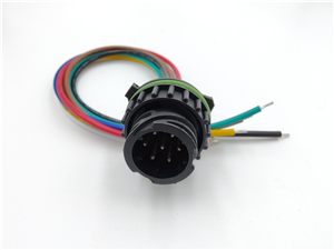 7Pin cable assembly components of automotive lighting connector