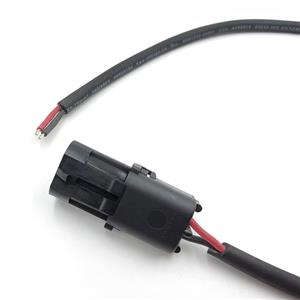 2Pin cable assembly components of automotive lighting connector