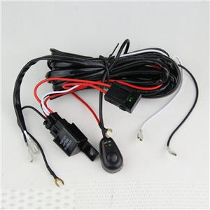 Modified wire harness off-road vehicle headlight LED spotlight set