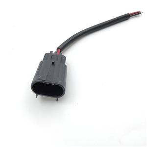 2Pin waterproof terminal connector of Car lighting cable