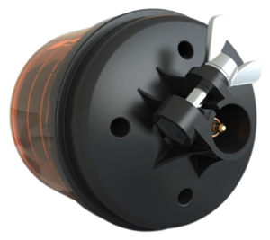 Rotating Flashing LED Light