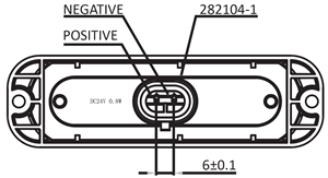 LED signal light E-MARK DOT dual certificate