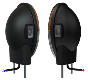 Tractor front combination light