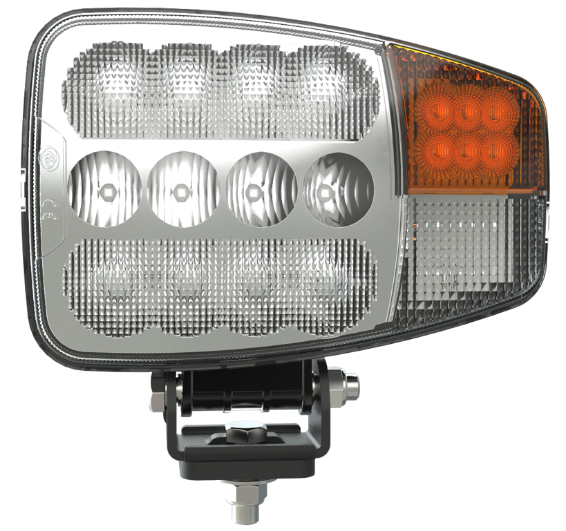 Lampe de travail à combinaison avant à LED de 8 pouces