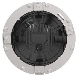 Glass Lens LED Combination Heated Lamp