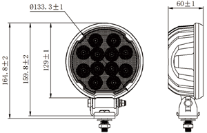 High Power LED Work Light Floodlight