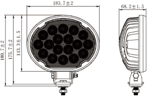High Power Work Light Floodlight