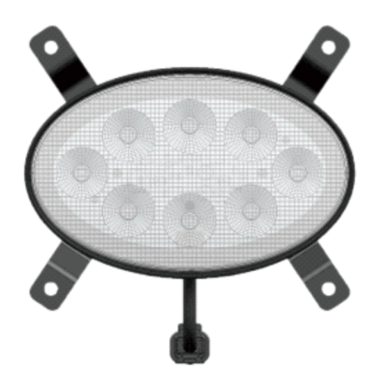 Oval LED Work Light