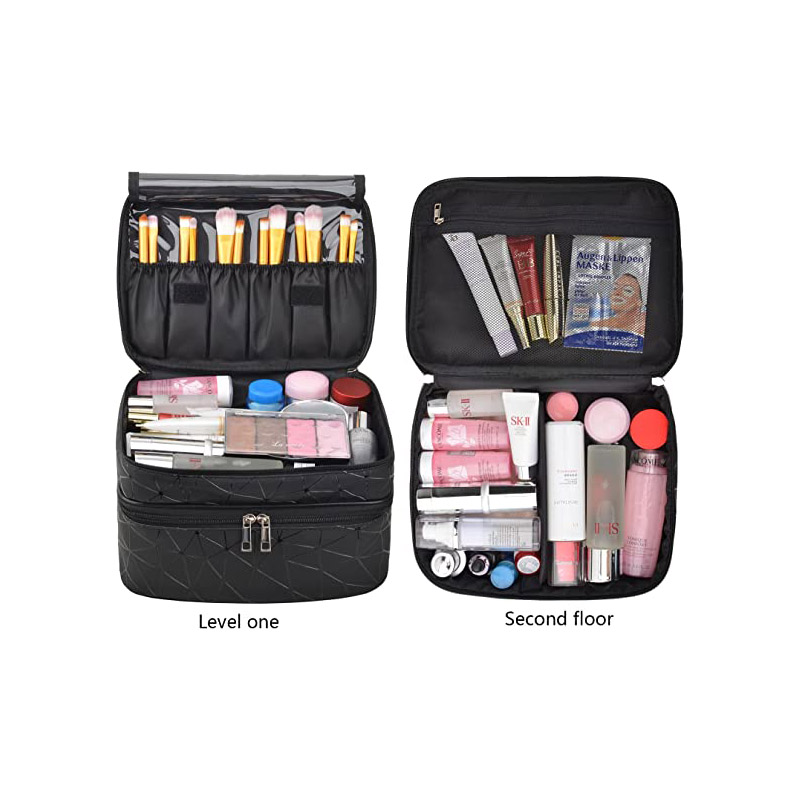 Designer RPET Makeup Brush Bag Cosmetic Kit Pouch