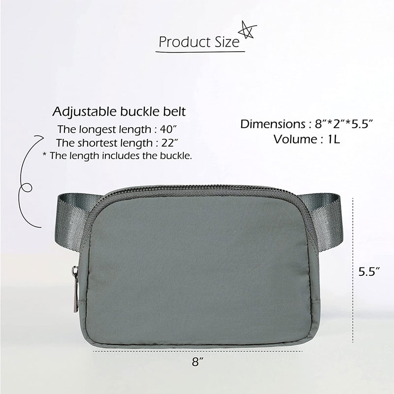 Small Bumbag Trendy Waist Purse Hip Pouches For Women