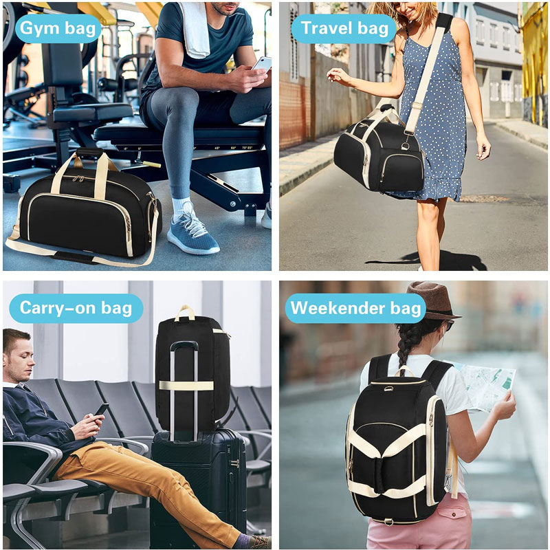 Moderigtig kvindelig crossbody gym skulder sportstaske