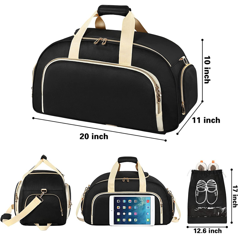 Fashionable Female Crossbody Gym Shoulder Sports Bag