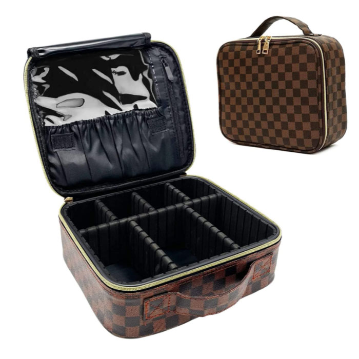 Quali sono le caratteristiche della borsa per il trucco di un designer