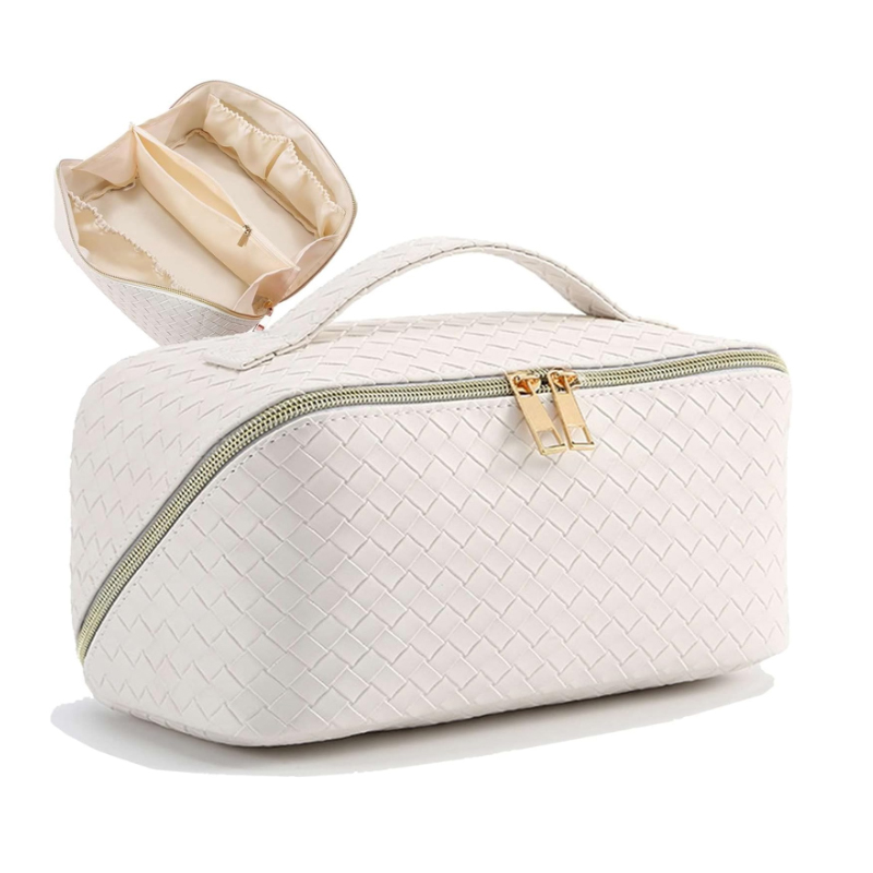 Borsa cosmetica per il trucco in pelle PU