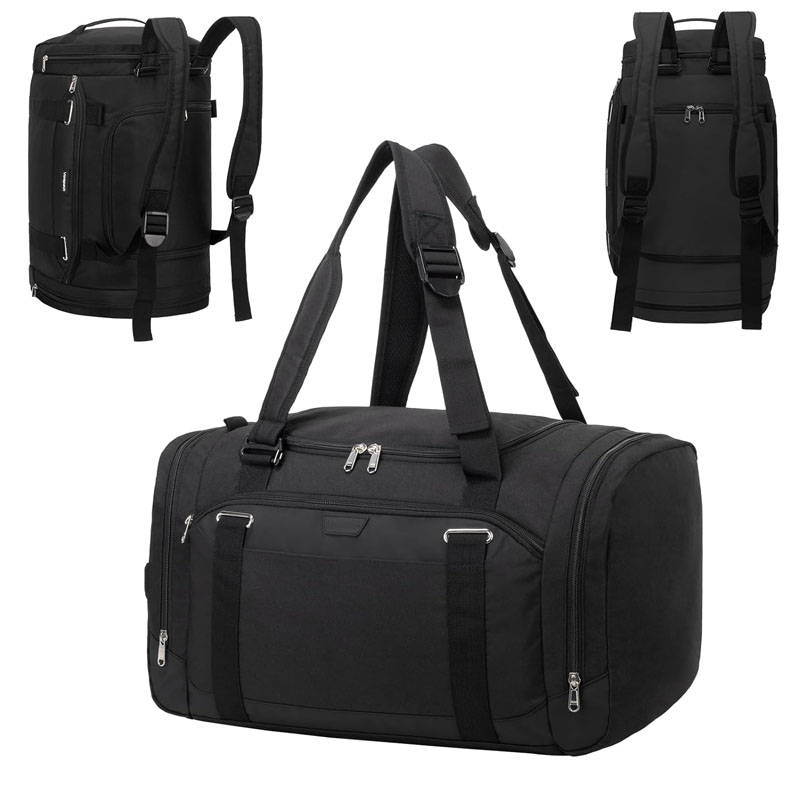 Quali sono i dettagli del design interno di una borsa da viaggio convertibile personalizzata?