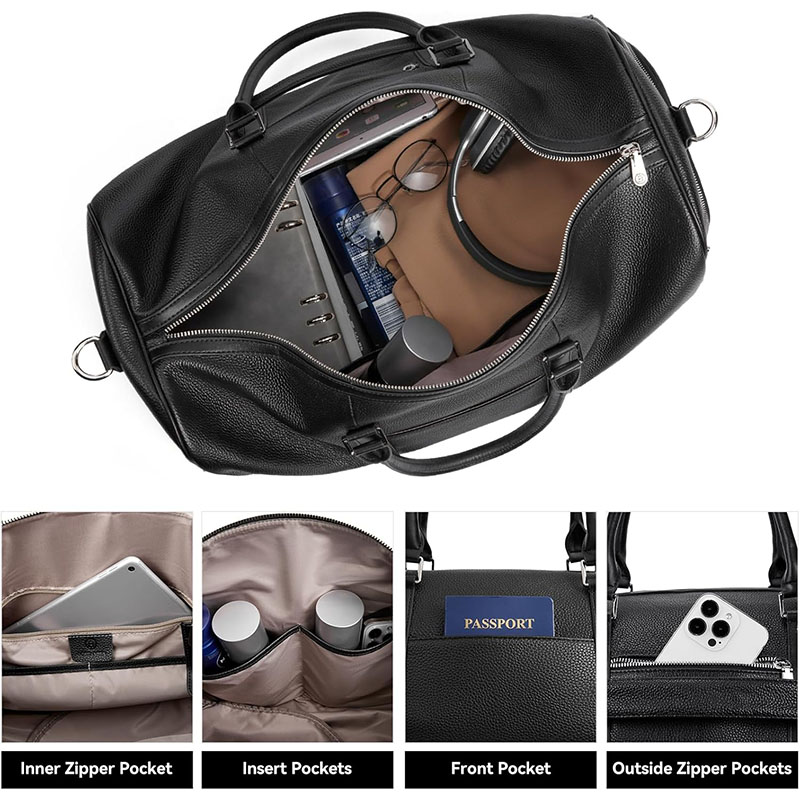 Genuine Leather Travel Bag
