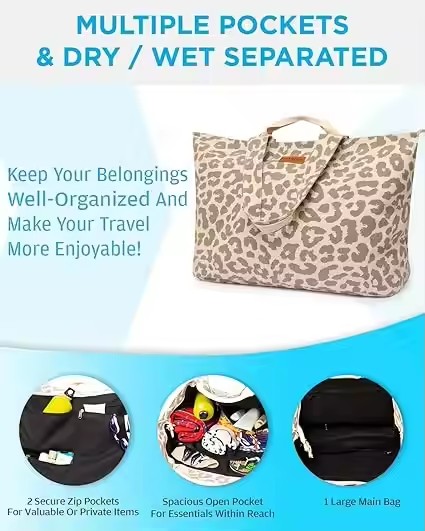 Custom canvas beach bags