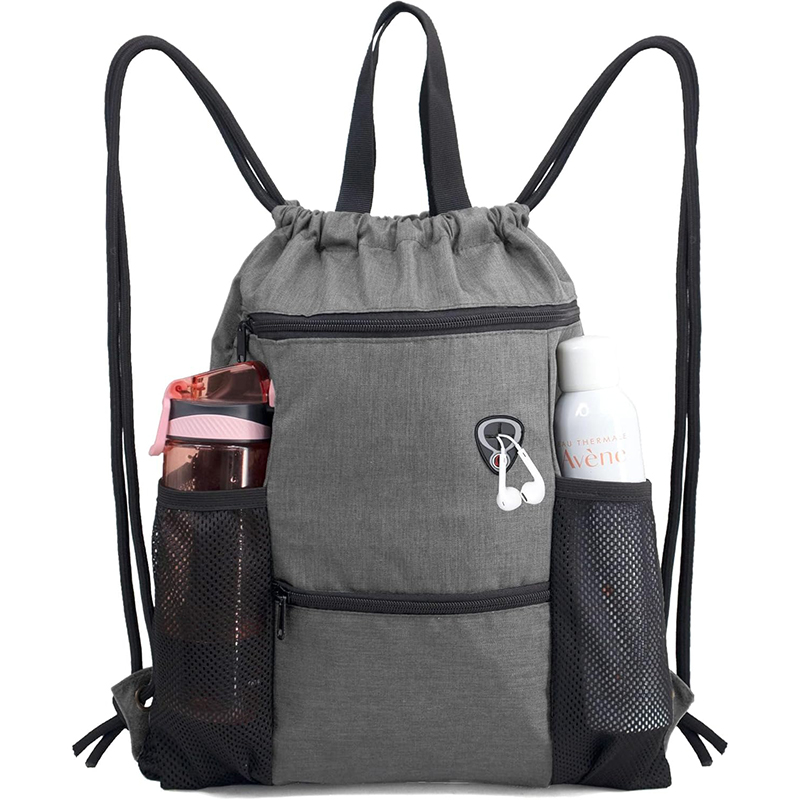 Eco-friendly waterproof drawstring nylon bag