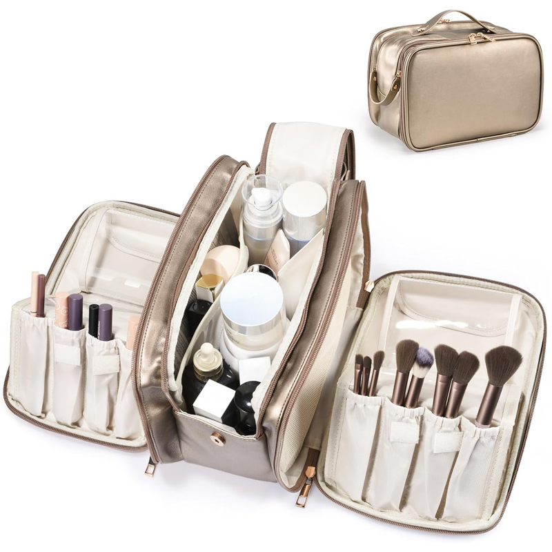 waterproof travel makeup pouch fabric