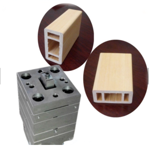 Plastic Extrusion Mould for PP/PE+wood powder WPC solid plank profiles