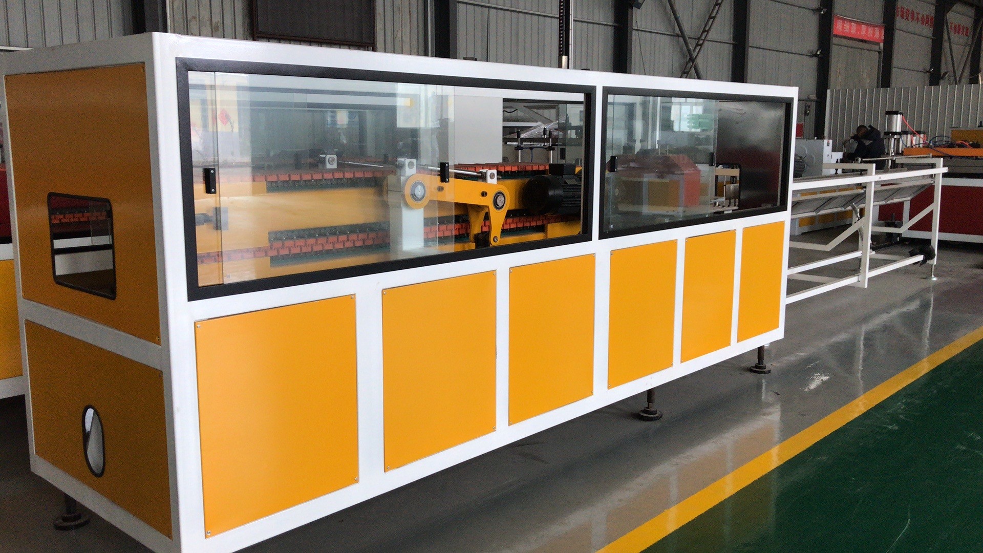 PVC window & door profile extrusion line