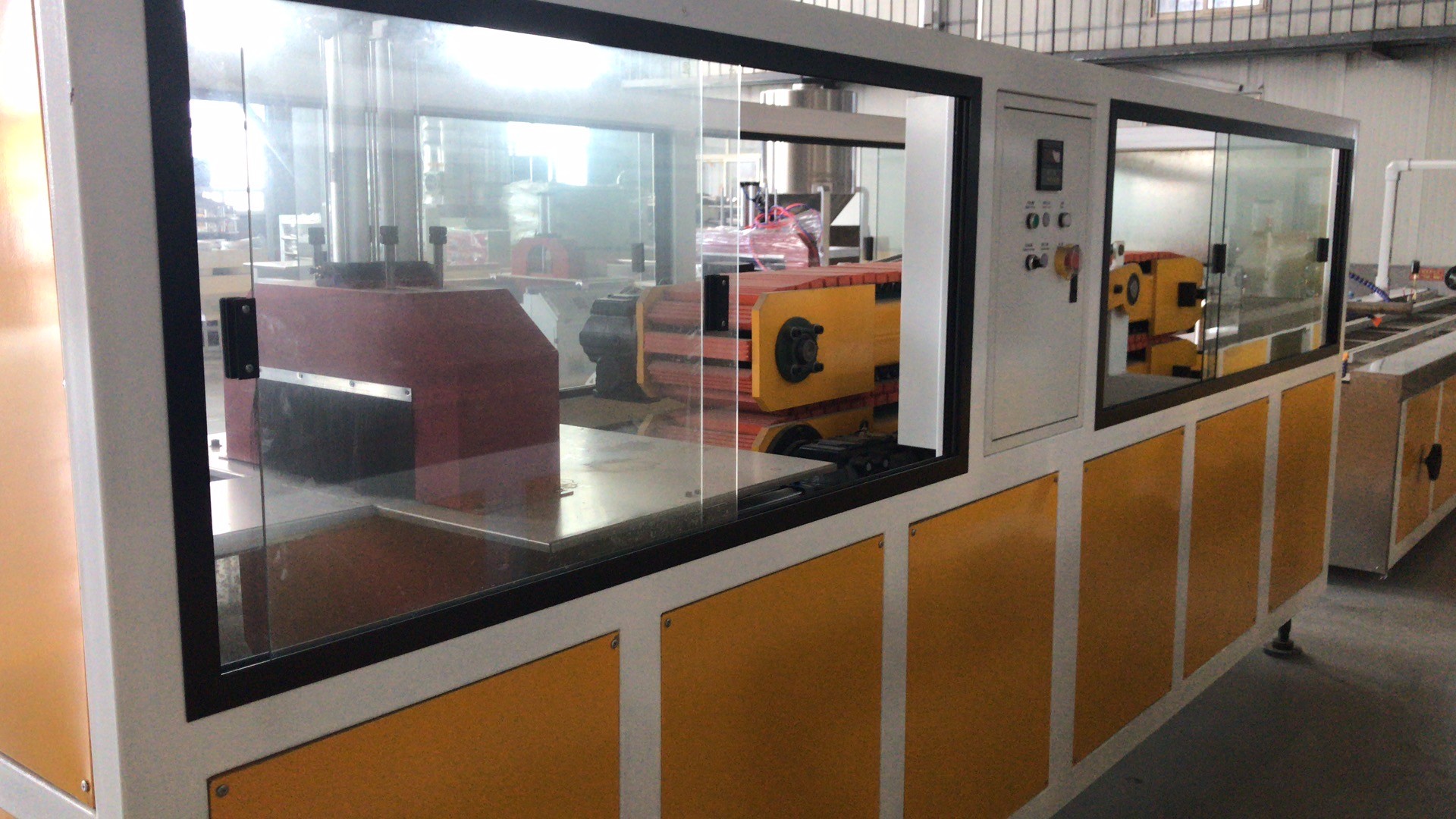 PVC window & door profile extrusion line