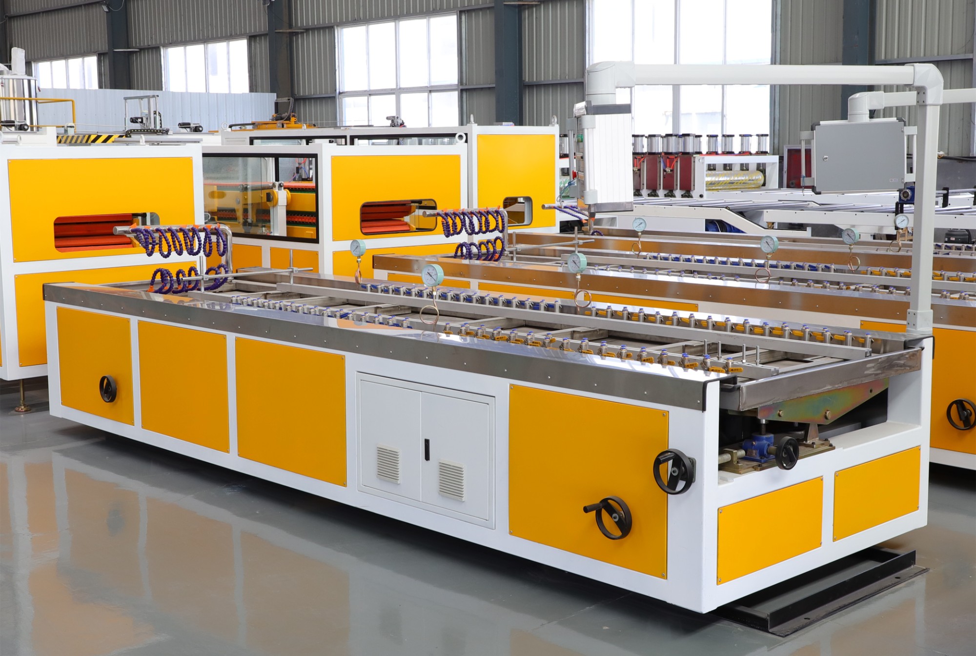 PVC window & door profile extrusion line