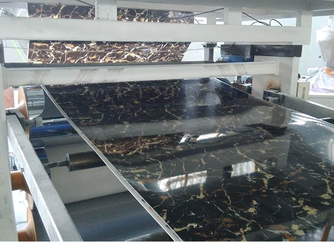 SPC floor/PVC imitation marble sheet extrusion line